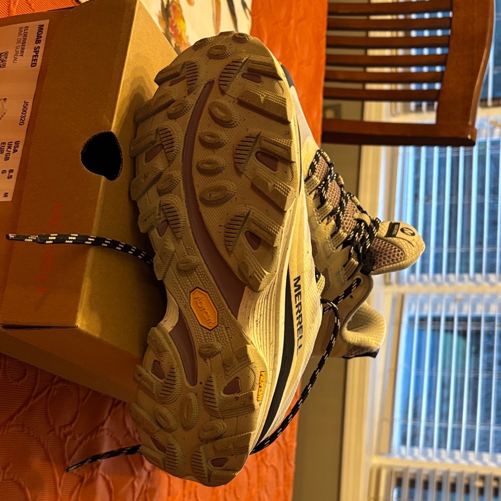 Merrell Moab Speed Women's Shoes - Elderberry - Picture 3 of 7